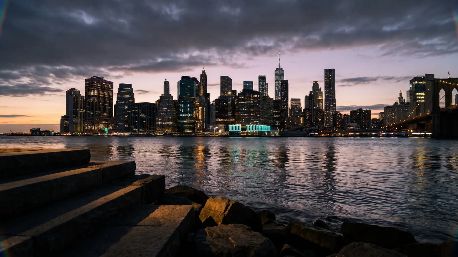 AI-generated city study inspired by New York for The MAP