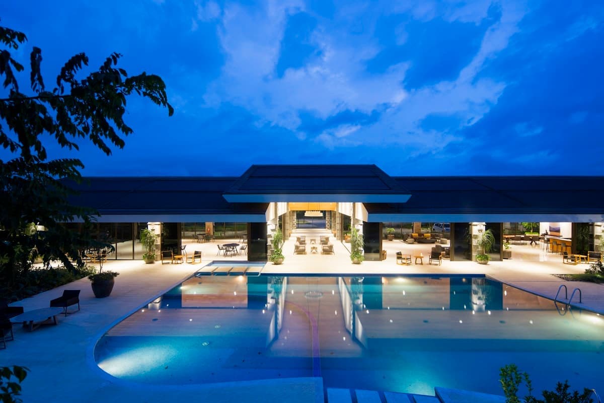 Contemporary coastal hotel architecture
